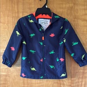 Carter's Navy Dinosaur Print Kids Jacket